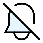 Bell Off SVG Icon